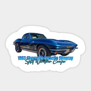 1963 Chevrolet Corvette Stingray Split Window Coupe Sticker